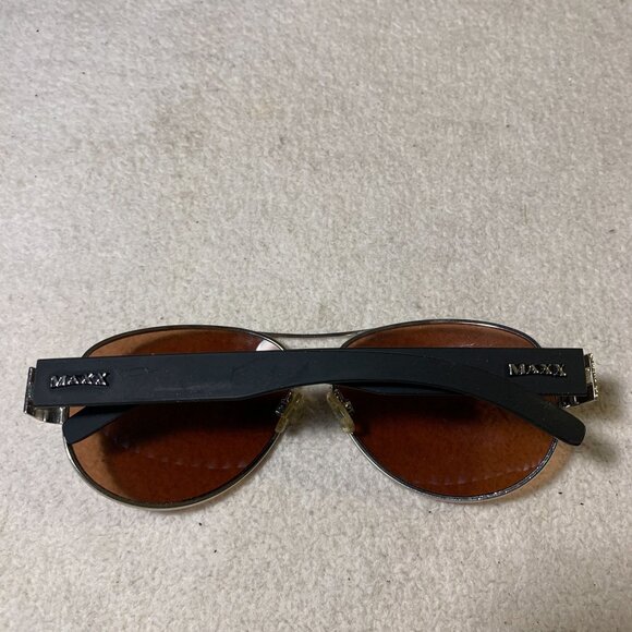 Maxx Sunglasses Aviator HD #16 Black - Picture 2 of 12
